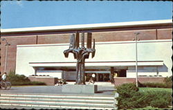 Bailey Memorial Library, University of Vermont Postcard