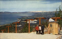 Heavenly Valley Ski Lift Postcard