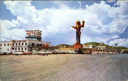 State Line Hotel Inc, Route 40-50 Postcard