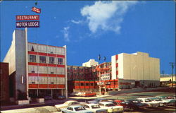 Red Carpet Motor Lodge, 140 Court St Postcard