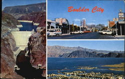 Boulder City - Hoover Dam Postcard