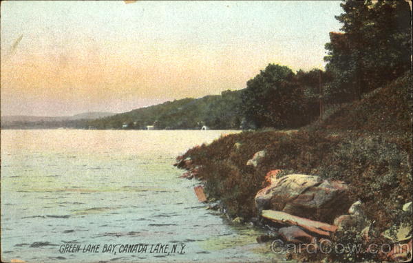 Green Lake Bay Canada Lake New York