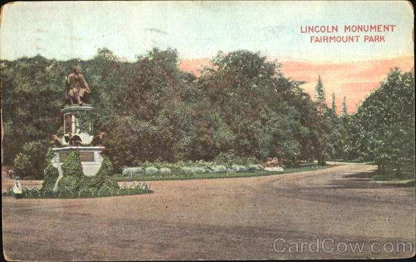 Lincoln Monument, Fairmount Park Philadelphia Pennsylvania