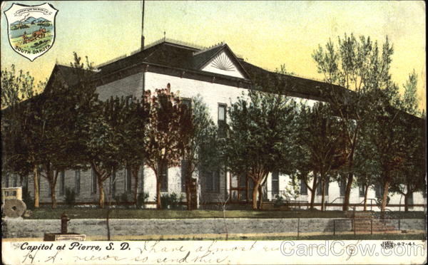 Capitol At Pierre South Dakota
