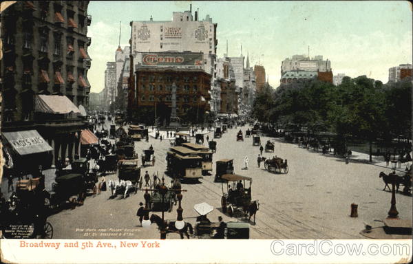 Broadway And 5Th Ave New York