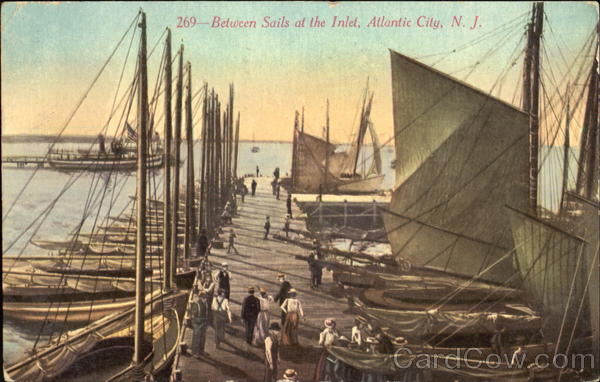 Between Sails At The Inlet Atlantic City New Jersey