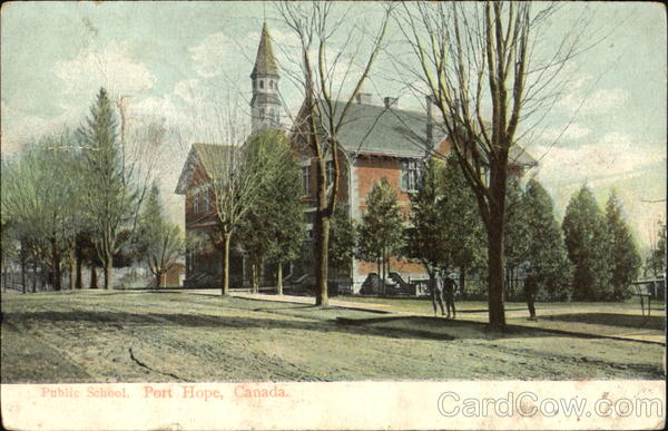 Public School Port Hope ON Canada Ontario