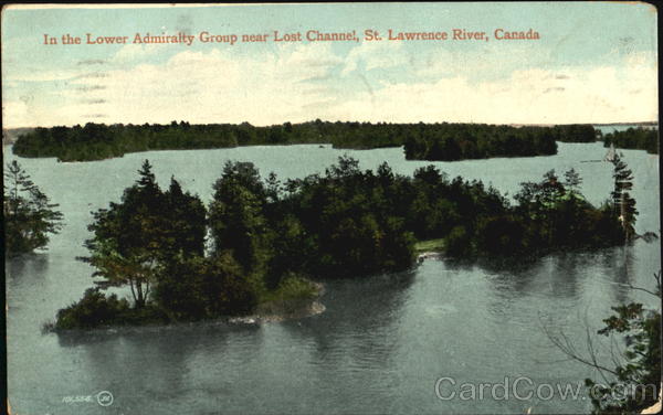 In The Lower Admiralty Group, Lost Channel Scenic PQ Canada