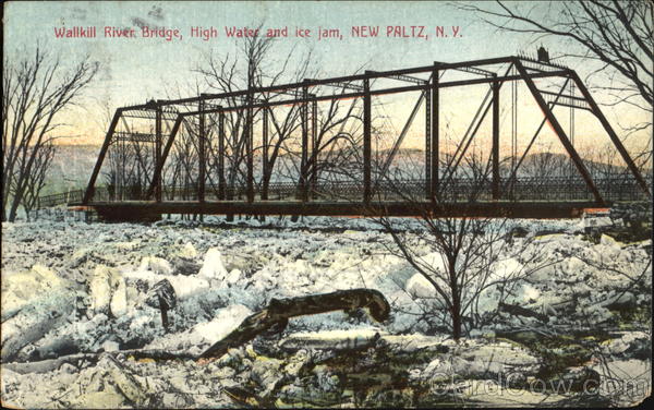 Wallkill River Bridge New Paltz New York