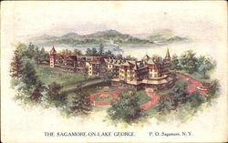 The Sagamore On Lake George Postcard