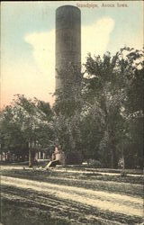 Standpipe Avoca, IA Postcard Postcard