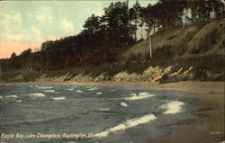 Eagle Bay, Lake Champlain Postcard