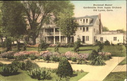 Boxwood Manor Old Lyme, CT Postcard Postcard