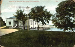 Power Plant Of Rock Island Arsenal Illinois Postcard Postcard