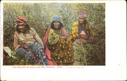 The Belles Of San Luis Rey Mission Postcard