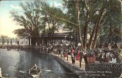 Concert Willow Grove Park Philadelphia, PA Postcard Postcard