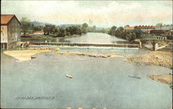 Licking Dam Zanesville, OH Postcard Postcard