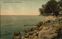 Rocky Shore Lakeside, OH Postcard Postcard