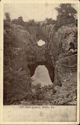 Old Slate Quarry Postcard