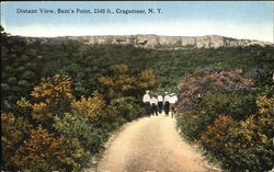 Distant View Sam's Point Cragsmoor, NY Postcard Postcard
