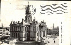 Court House Lafayette, IN Postcard Postcard