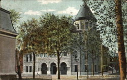 Morrison Reeves Library Richmond, IN Postcard Postcard