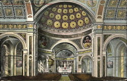 Interior Of The Cathedral Postcard
