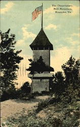 The Observatory, Mill Mountain Roanoke, VA Postcard Postcard