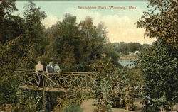 Assiniboine Park Winnipeg, MB Canada Manitoba Postcard Postcard