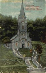 Cathedral Lady Of Loudres Postcard