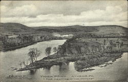 Tioga Point Athens, PA Postcard Postcard