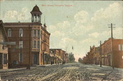 Main Street Corvallis, OR Postcard Postcard