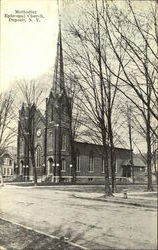 Methodist Episcopal Church Deposit, NY Postcard Postcard
