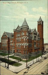 Boy's High School Postcard