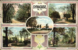 Syracuse New York Postcard Postcard