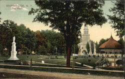 The Park Bainbridge, NY Postcard Postcard