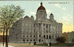 Court House Syracuse, NY Postcard 