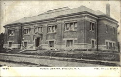 Public Library Postcard