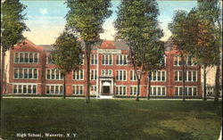 High School Postcard