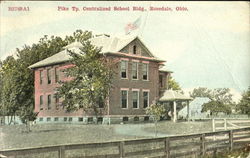 Pike Tp. Centralized School Bldg. Postcard
