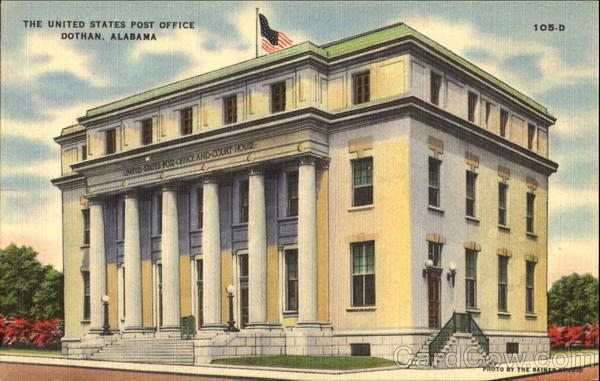 The United States Post Office Dothan Alabama