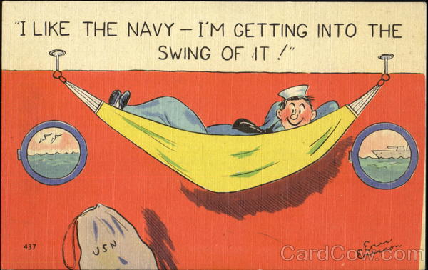 I Like The Navy - I'M Getting Into The Swing Of It!