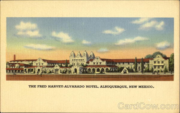 The Fred Harvey-Alvarado Hotel Albuquerque New Mexico