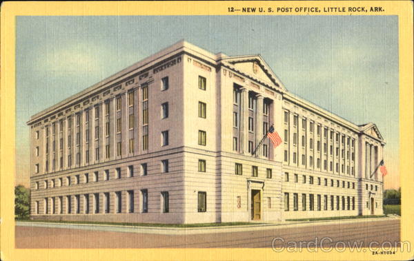 New U. S. Post Office Little Rock Arkansas