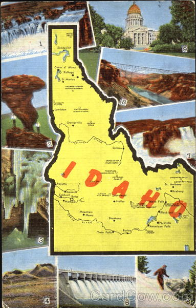Idaho Map Maps