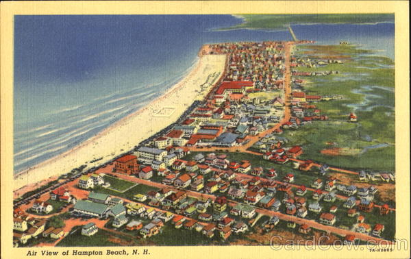 Air View Of Hampton Beach New Hampshire