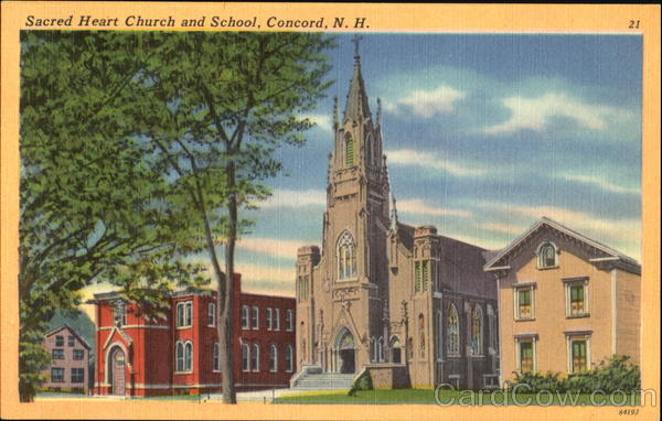 Sacred Heart Church And School Concord New Hampshire