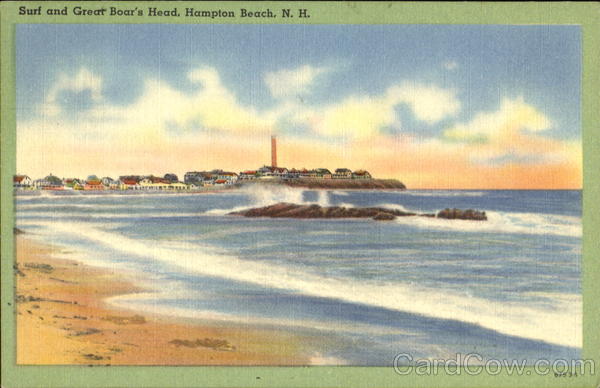Surf And Great Boar's Head Hampton Beach New Hampshire