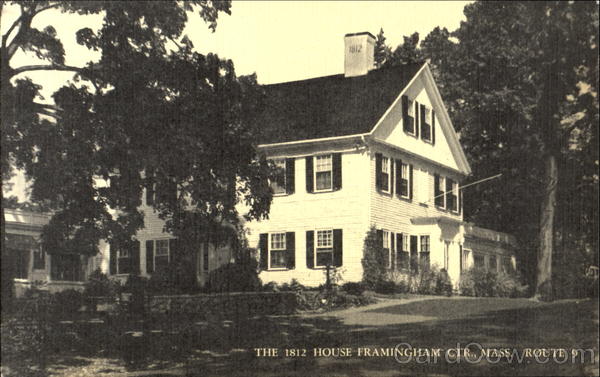 The 1812 House Framingham Massachusetts