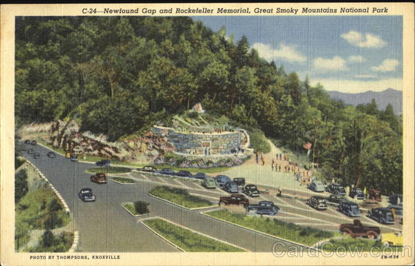 Newfound Gap And Rockefeller Memorial, Great Smoky Mountains National Park